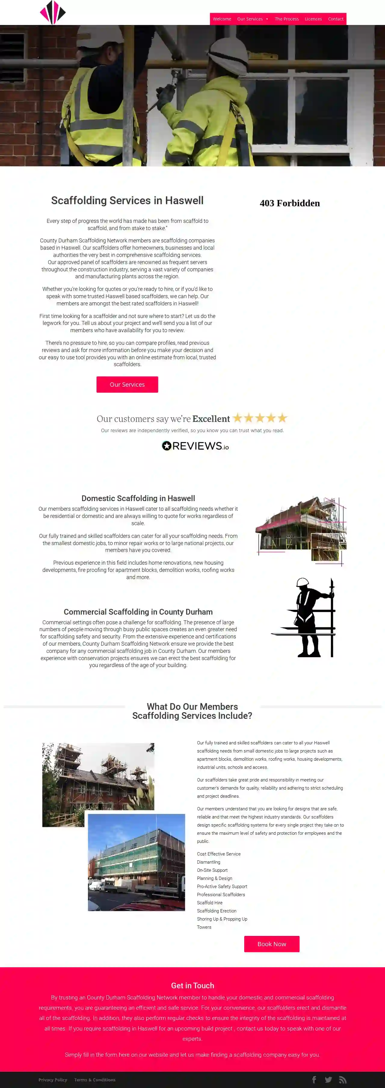 THOMPSON SCAFFOLDING SERVICES LTD