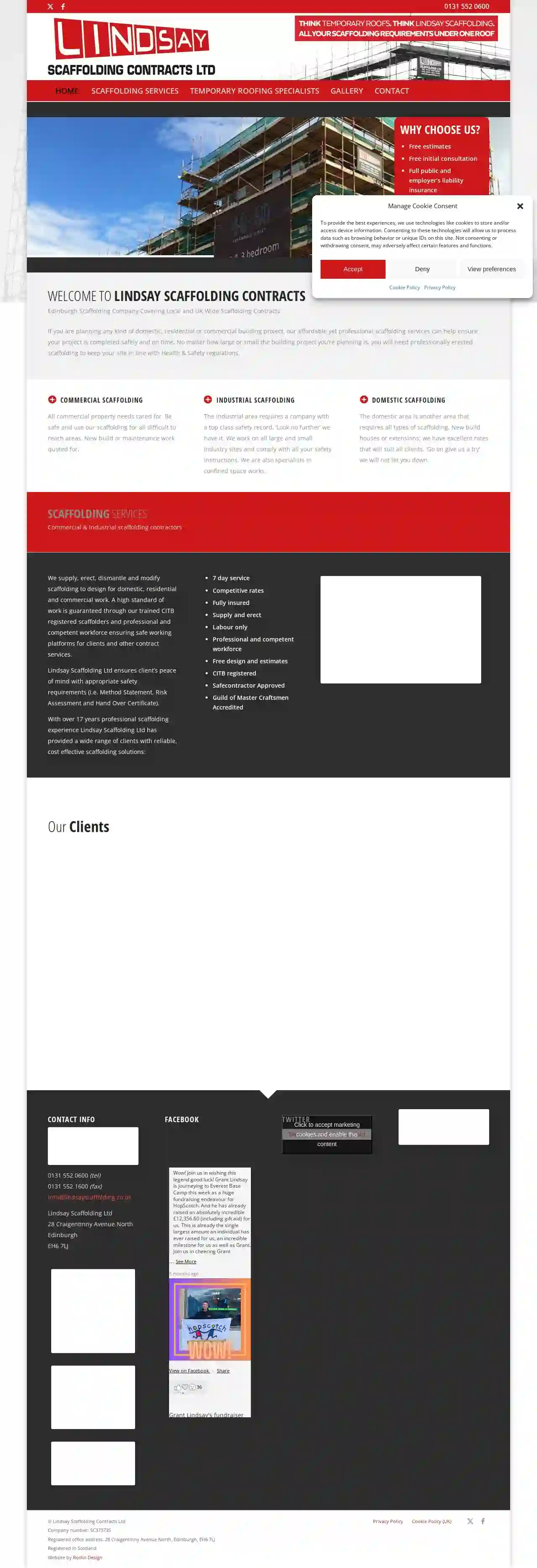 Lindsay Scaffolding Contracts Ltd