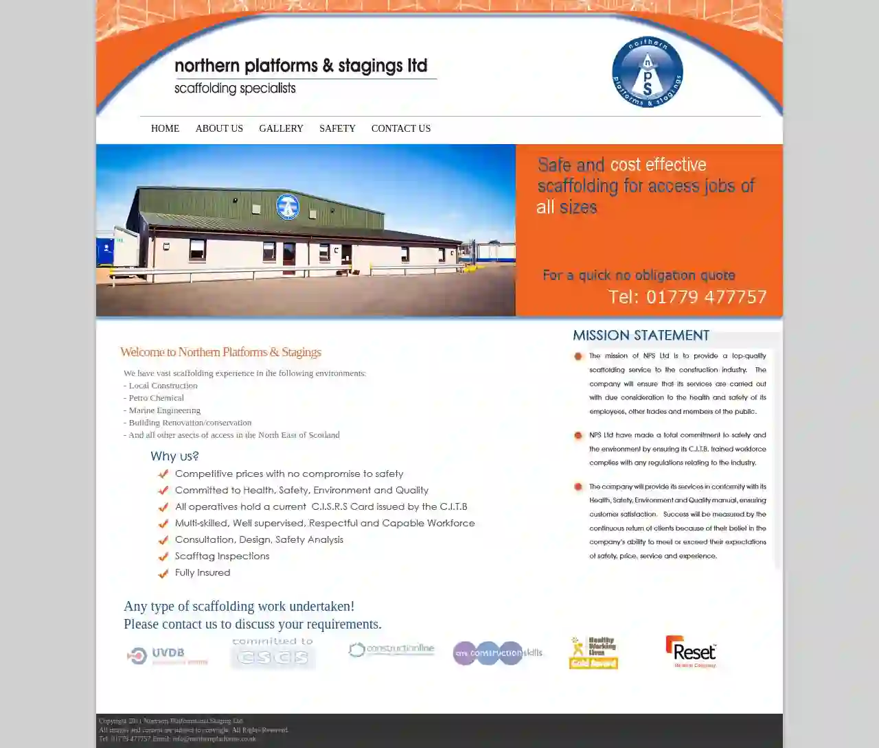 Northern Platforms & Stagings Ltd