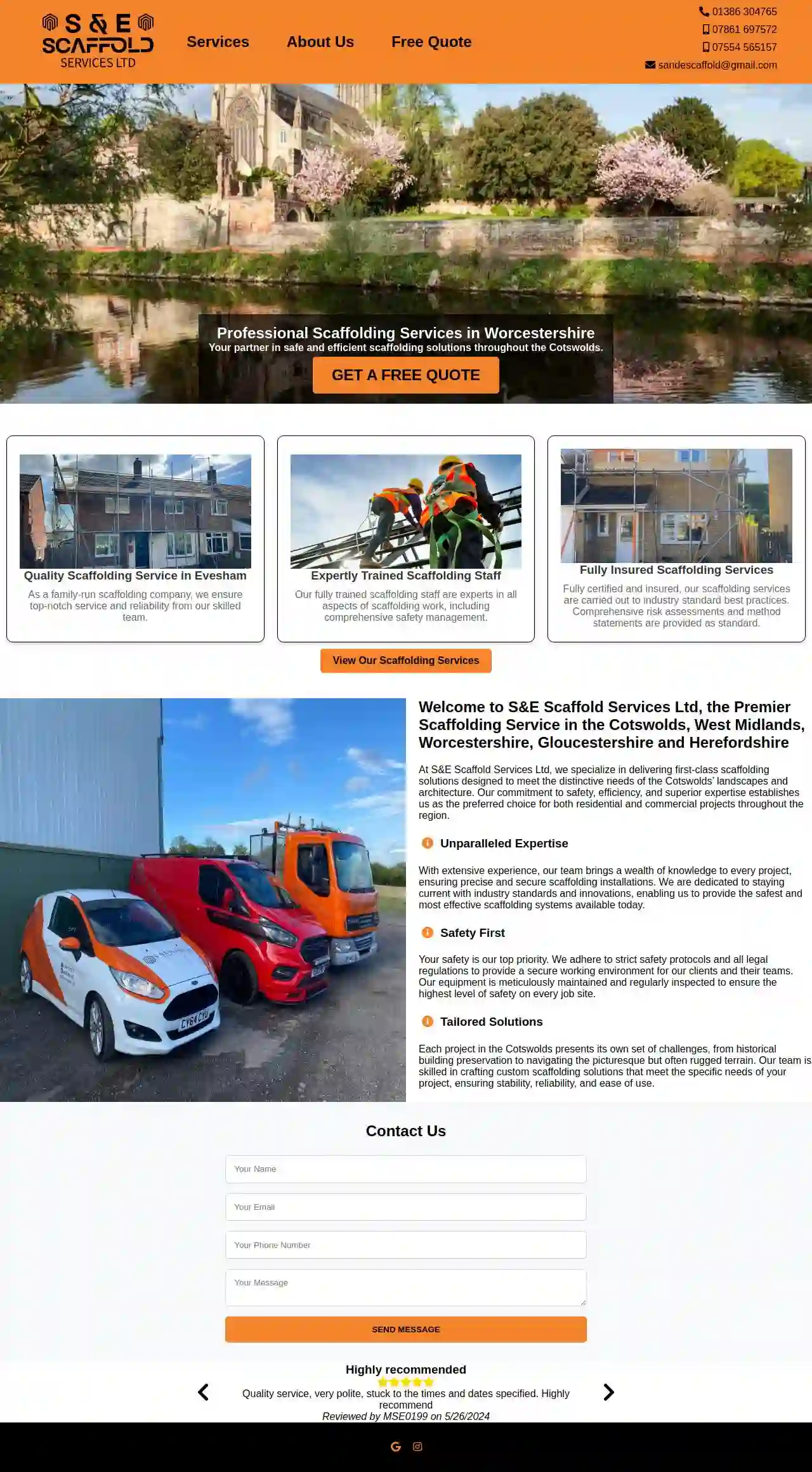 S & E Scaffold Services Ltd