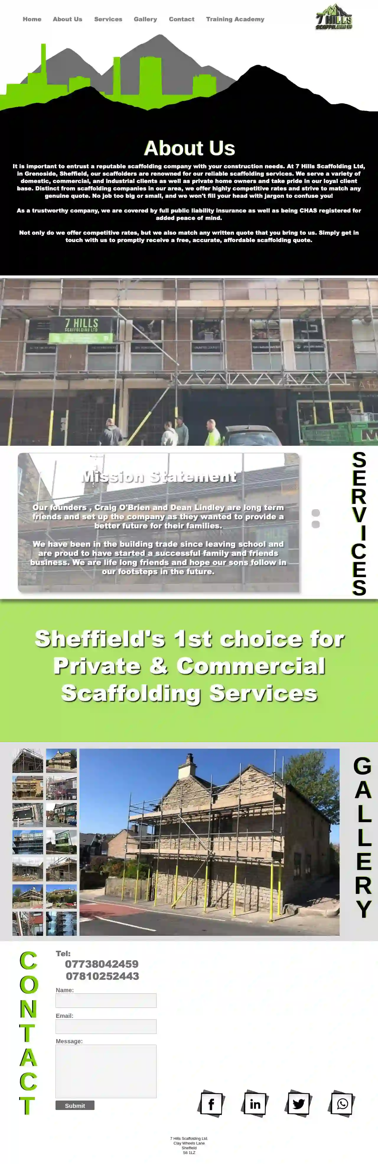 7 Hills Scaffolding Ltd