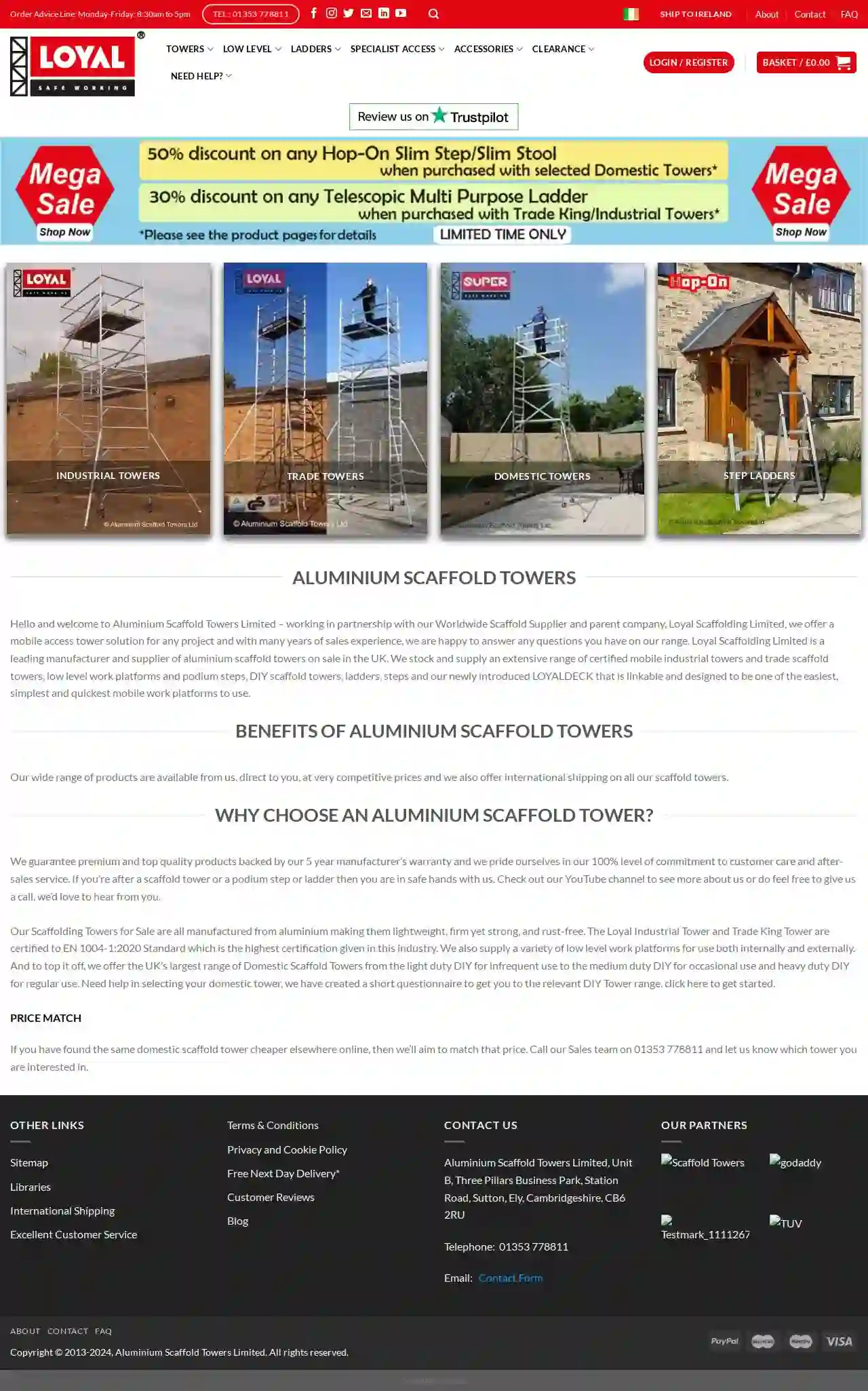 Aluminium Scaffold Towers Ltd