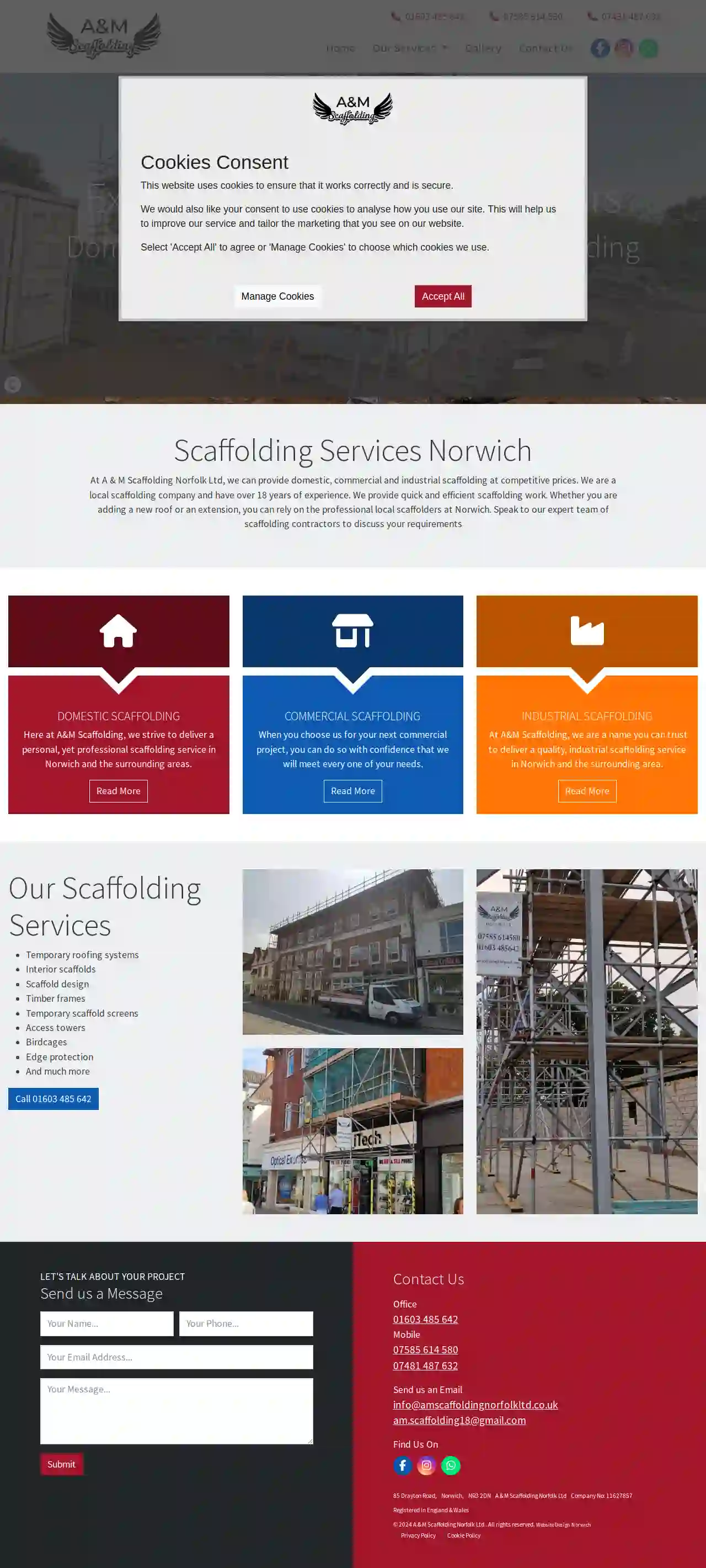 A&M Scaffolding Norfolk LTD