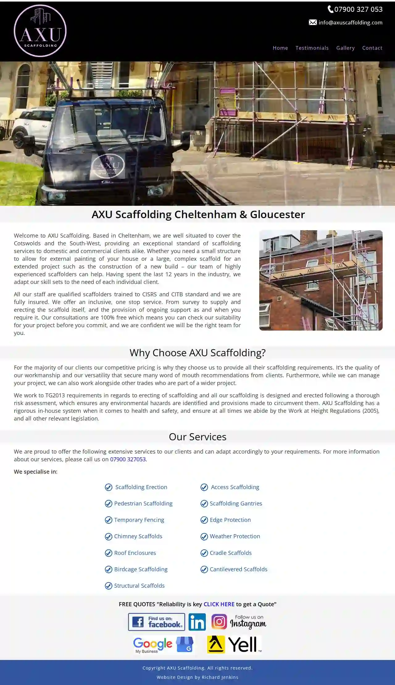 AXU Scaffolding