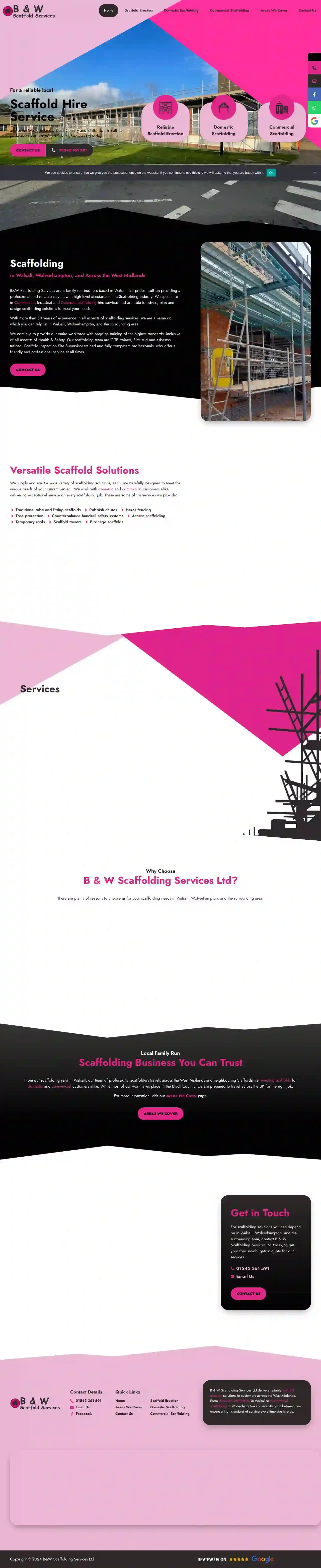 B & W Scaffolding Services Limited