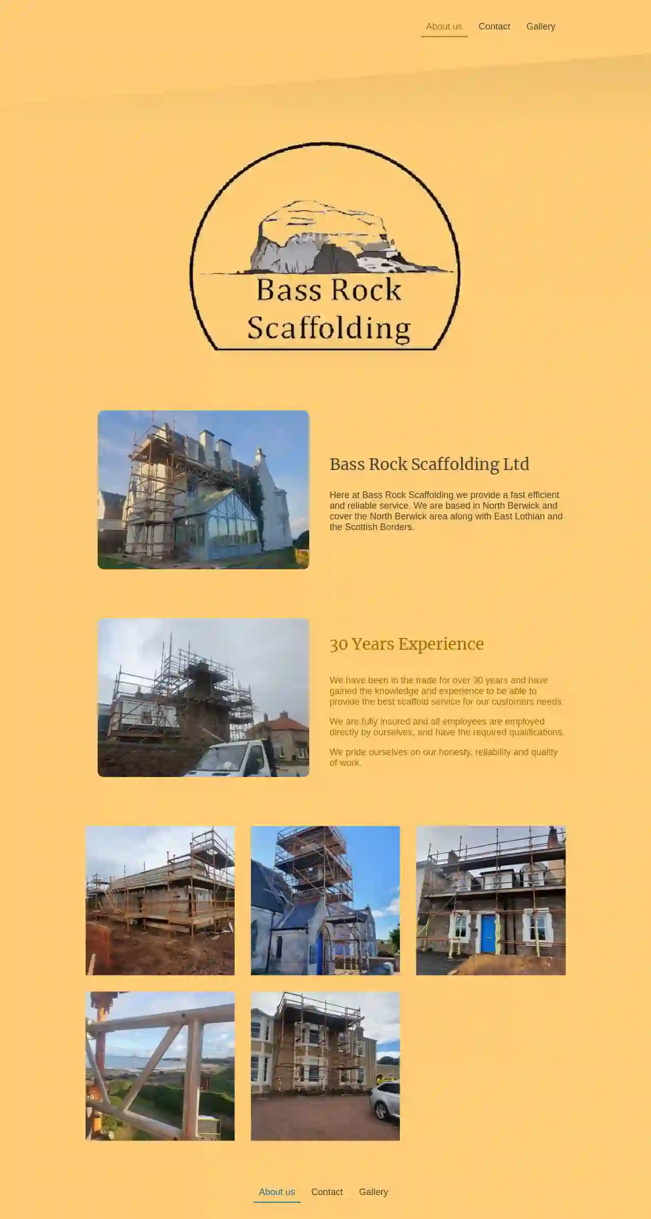 Bass Rock Scaffolding ltd