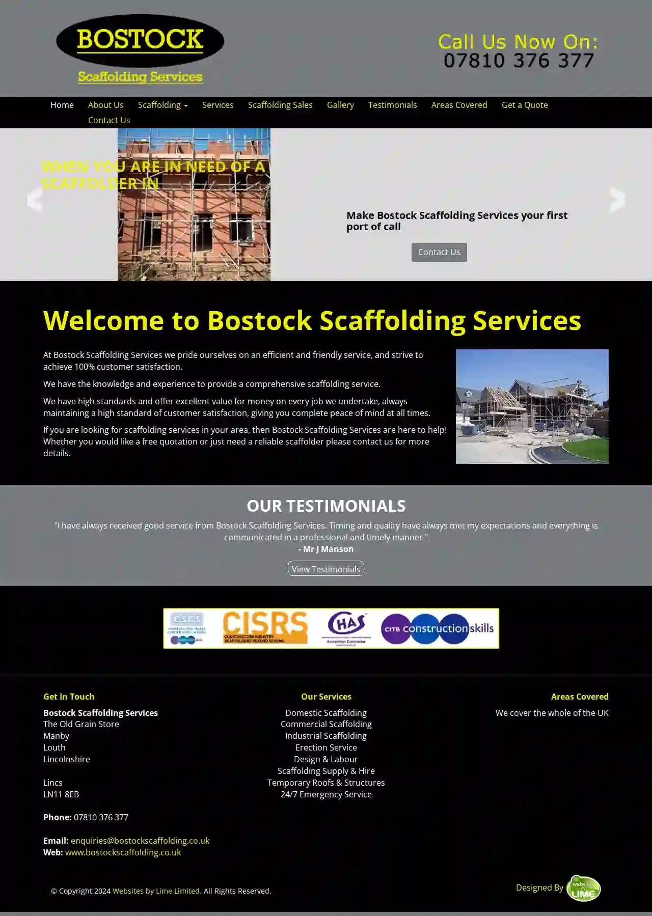 Bostock Scaffolding Services