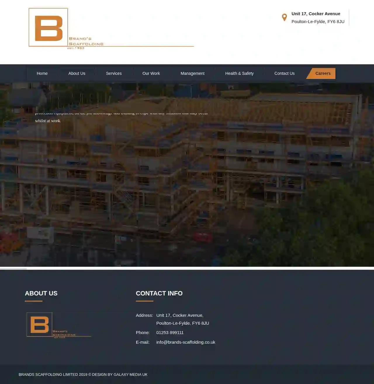 Brand's Scaffolding