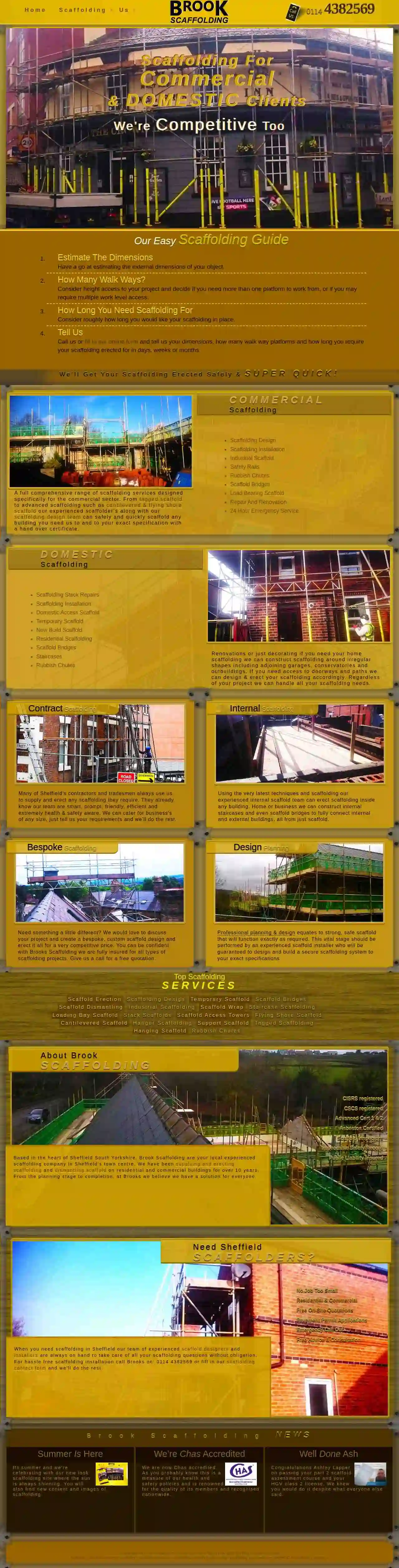 Brook Scaffolding