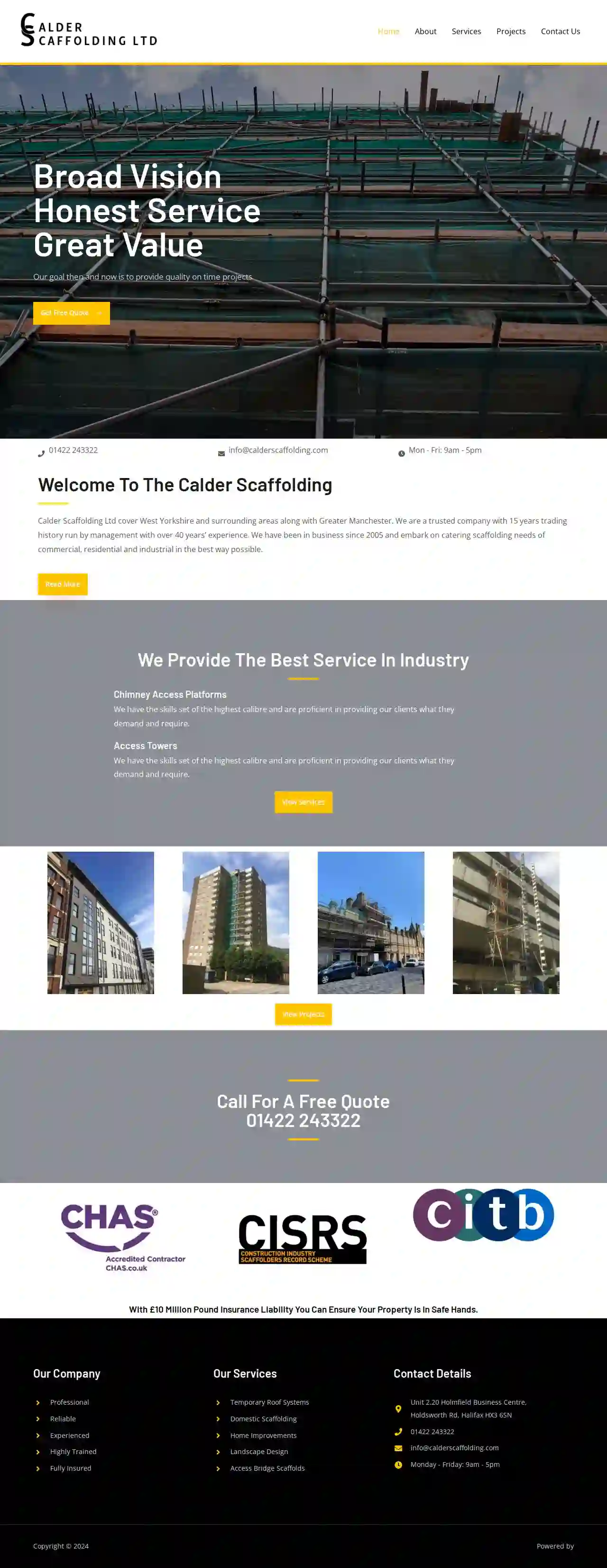 Calder Scaffolding Ltd