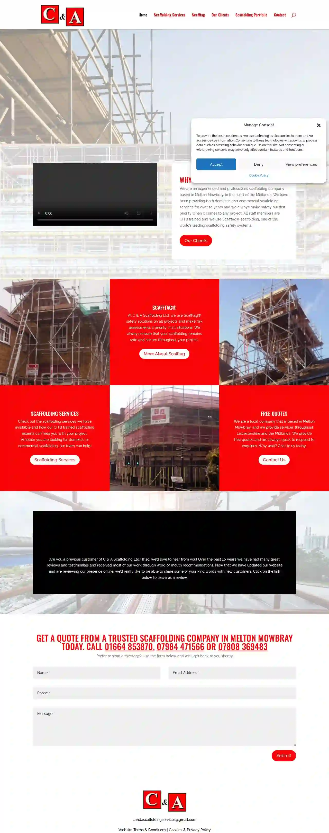 C & A Scaffolding Services