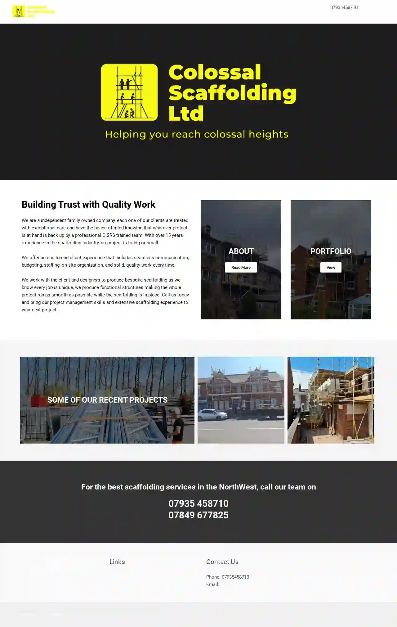 Colossal scaffolding ltd