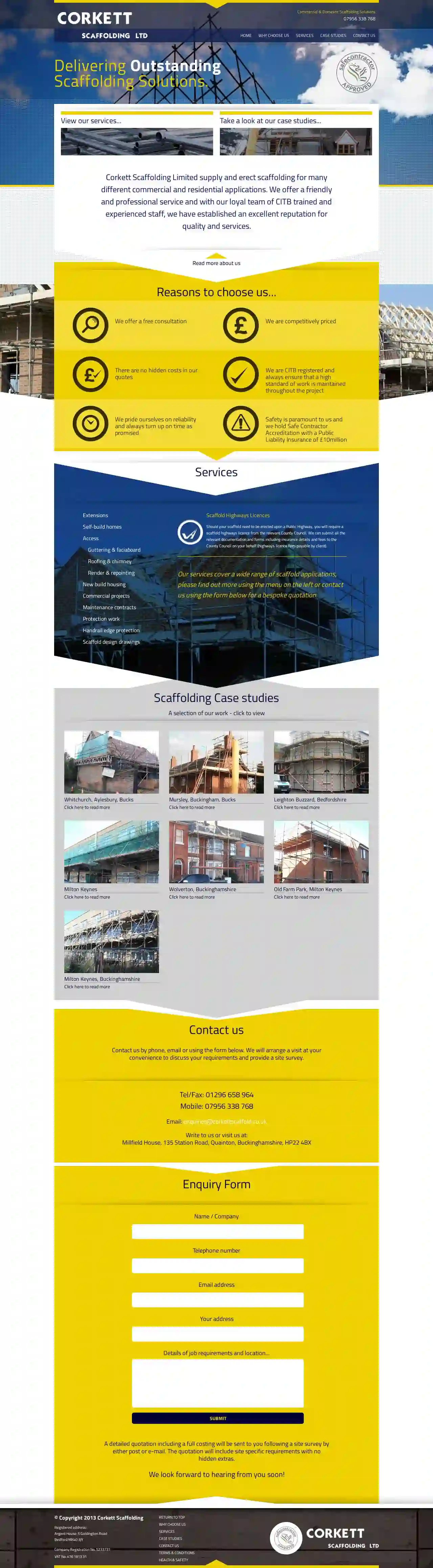 Corkett Scaffolding