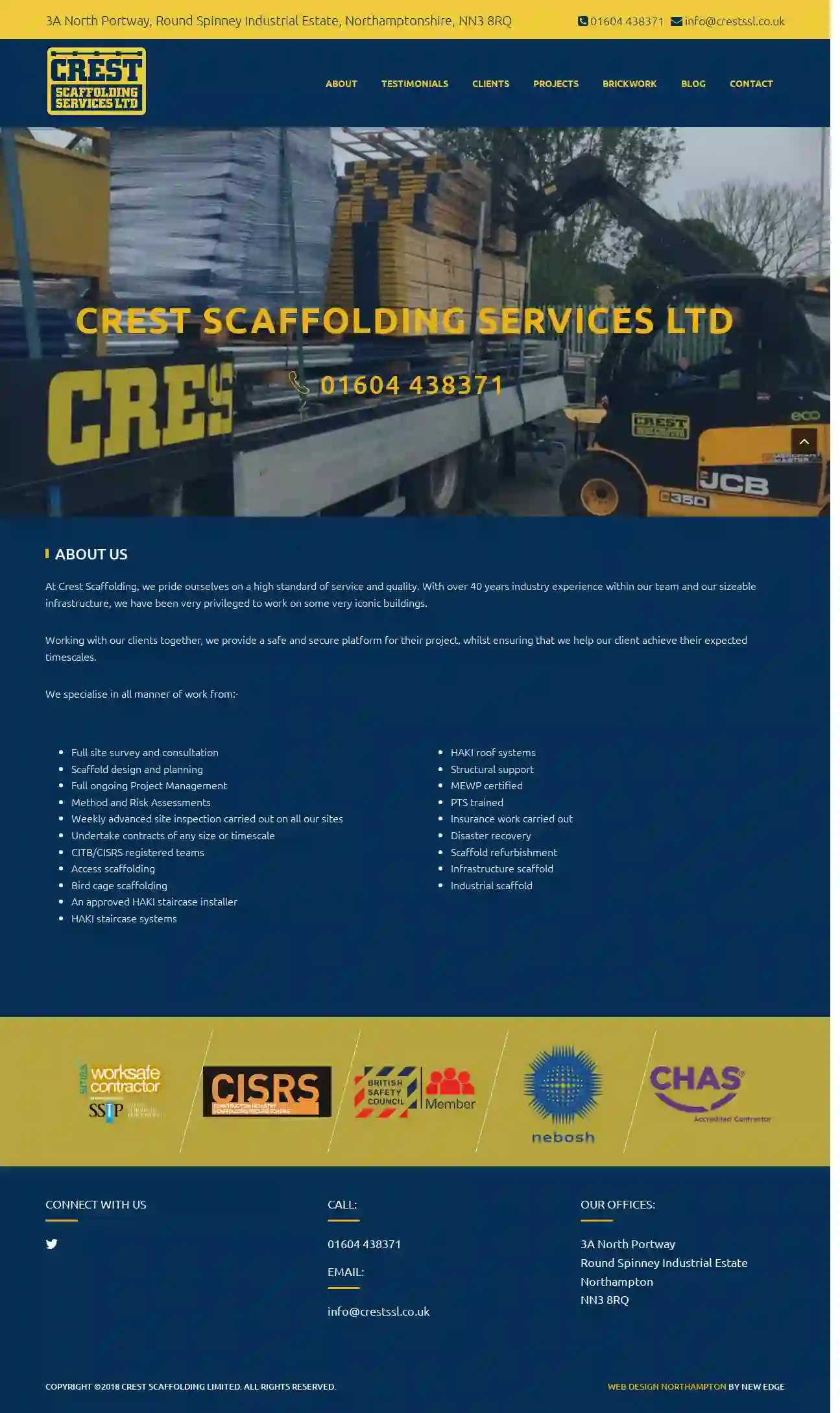 Crest Scaffolding Services Limited