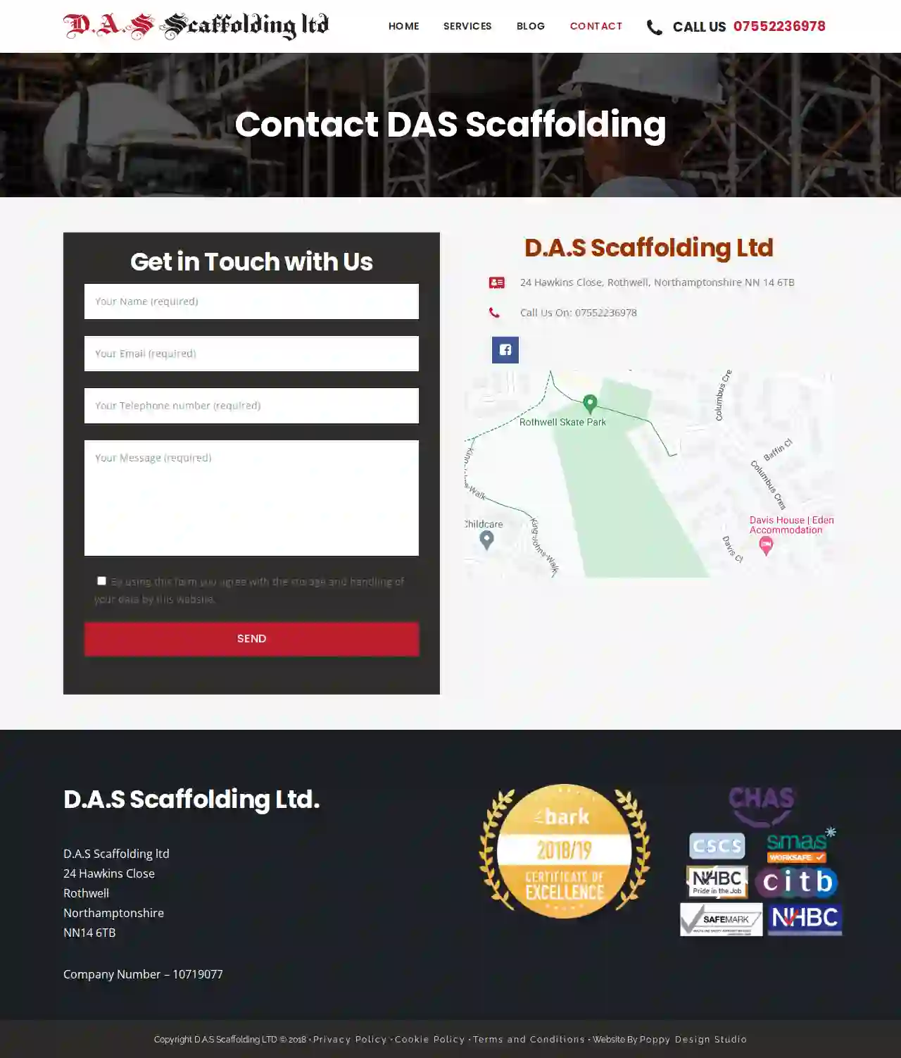 D.A.S Scaffolding services ltd