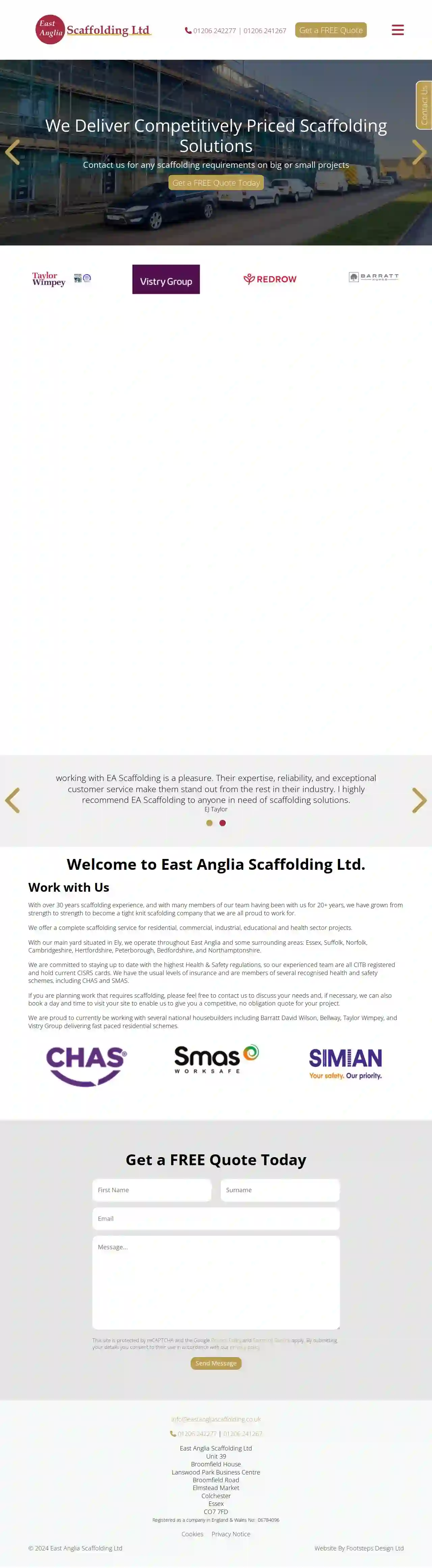 East Anglia Scaffolding Ltd