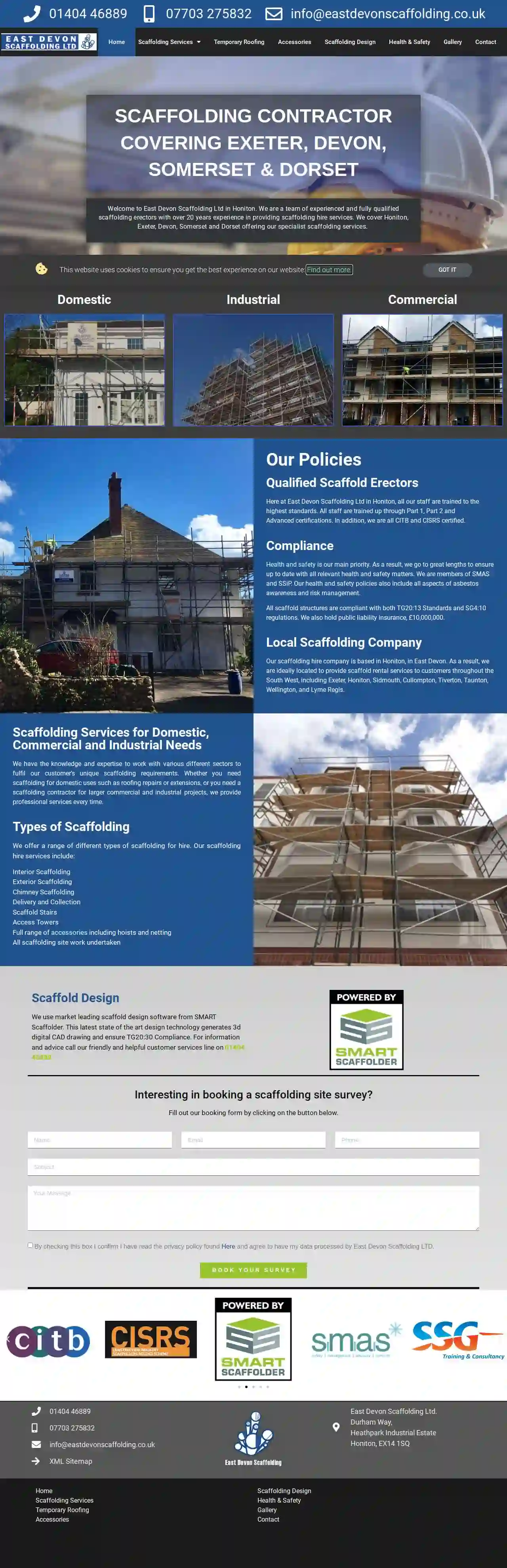 East Devon Scaffolding Ltd