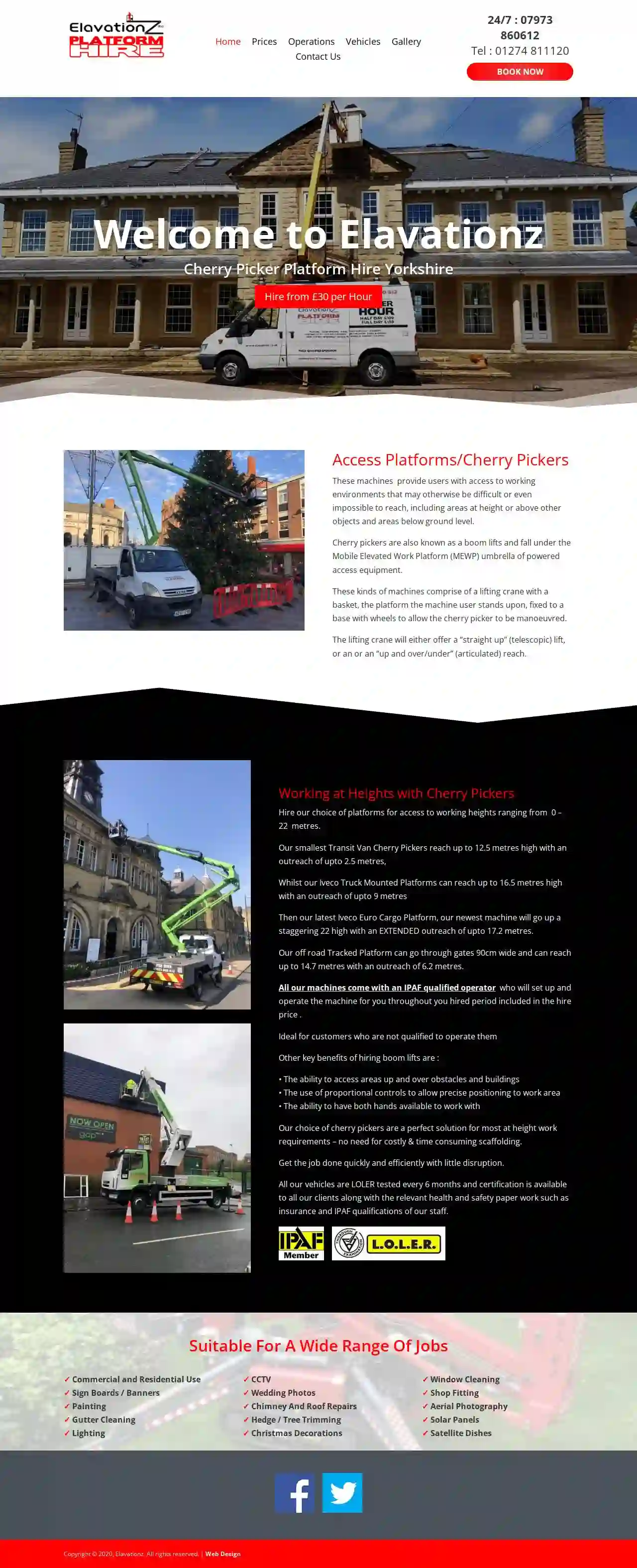 Elavationz Platform Hire Ltd (Leeds/Bradford)