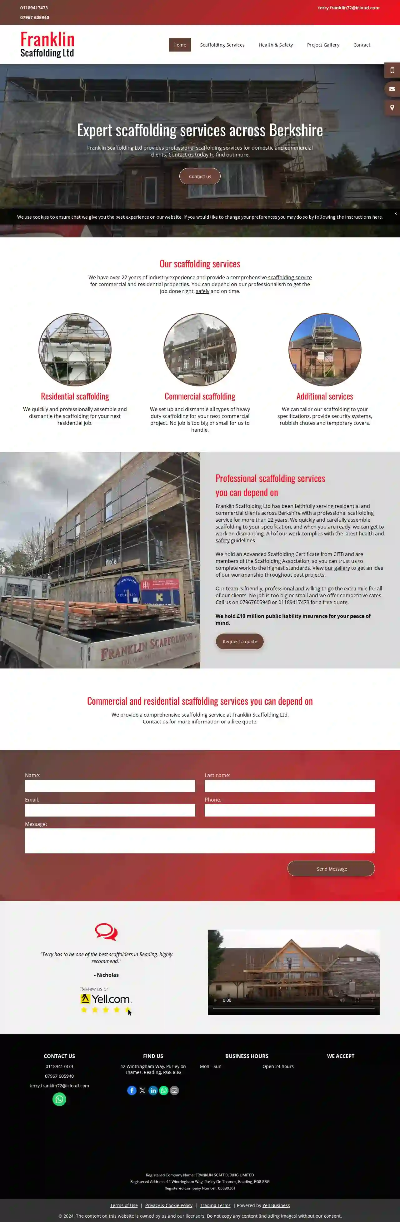 Franklin Scaffolding Ltd