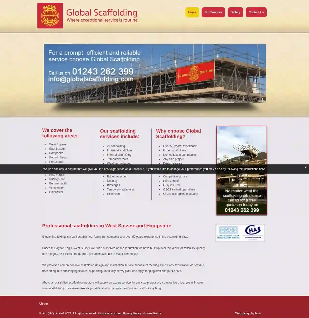 Global Scaffolding (Sussex) Ltd