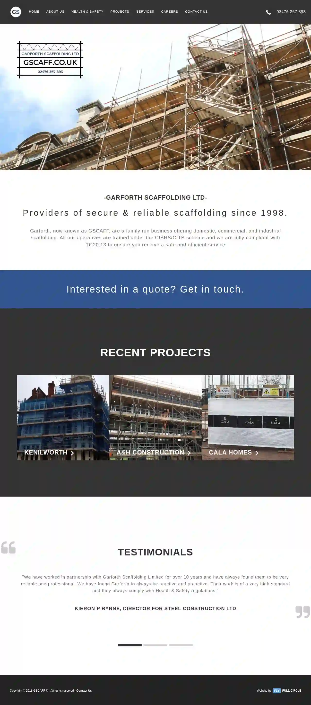 Garforth Scaffolding Ltd