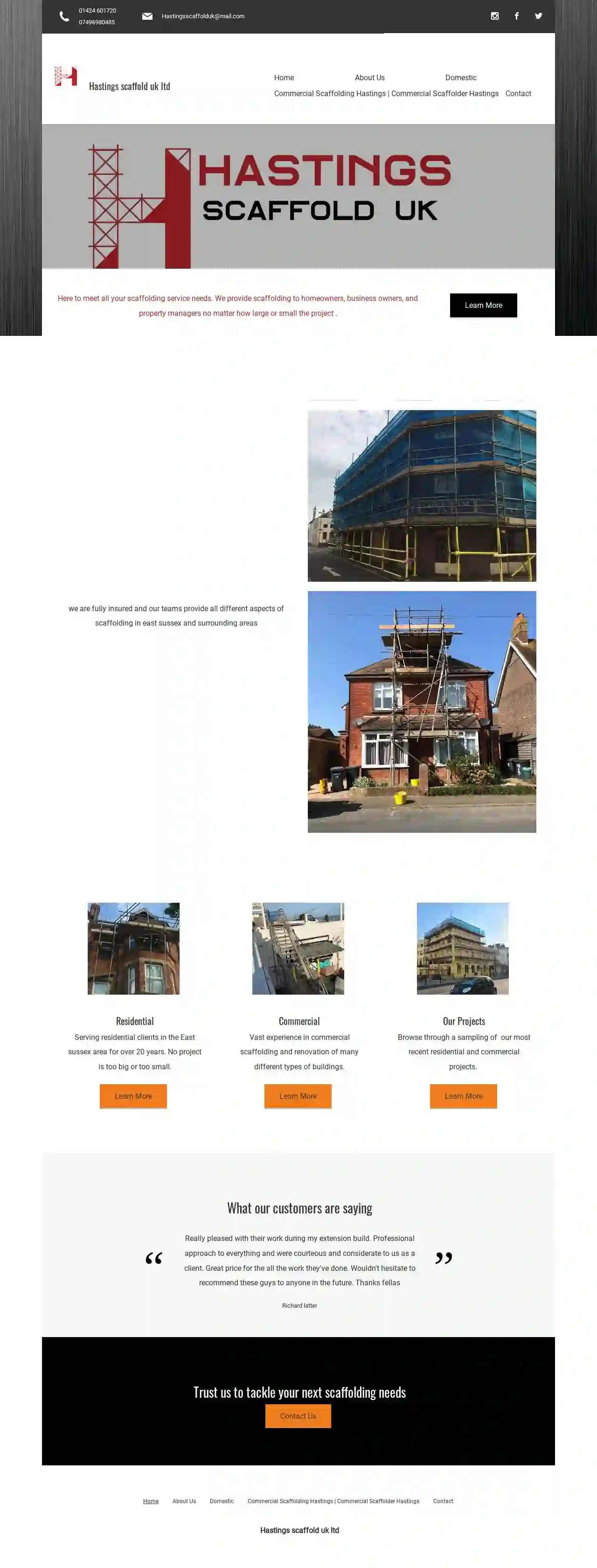 Hastings scaffold uk ltd