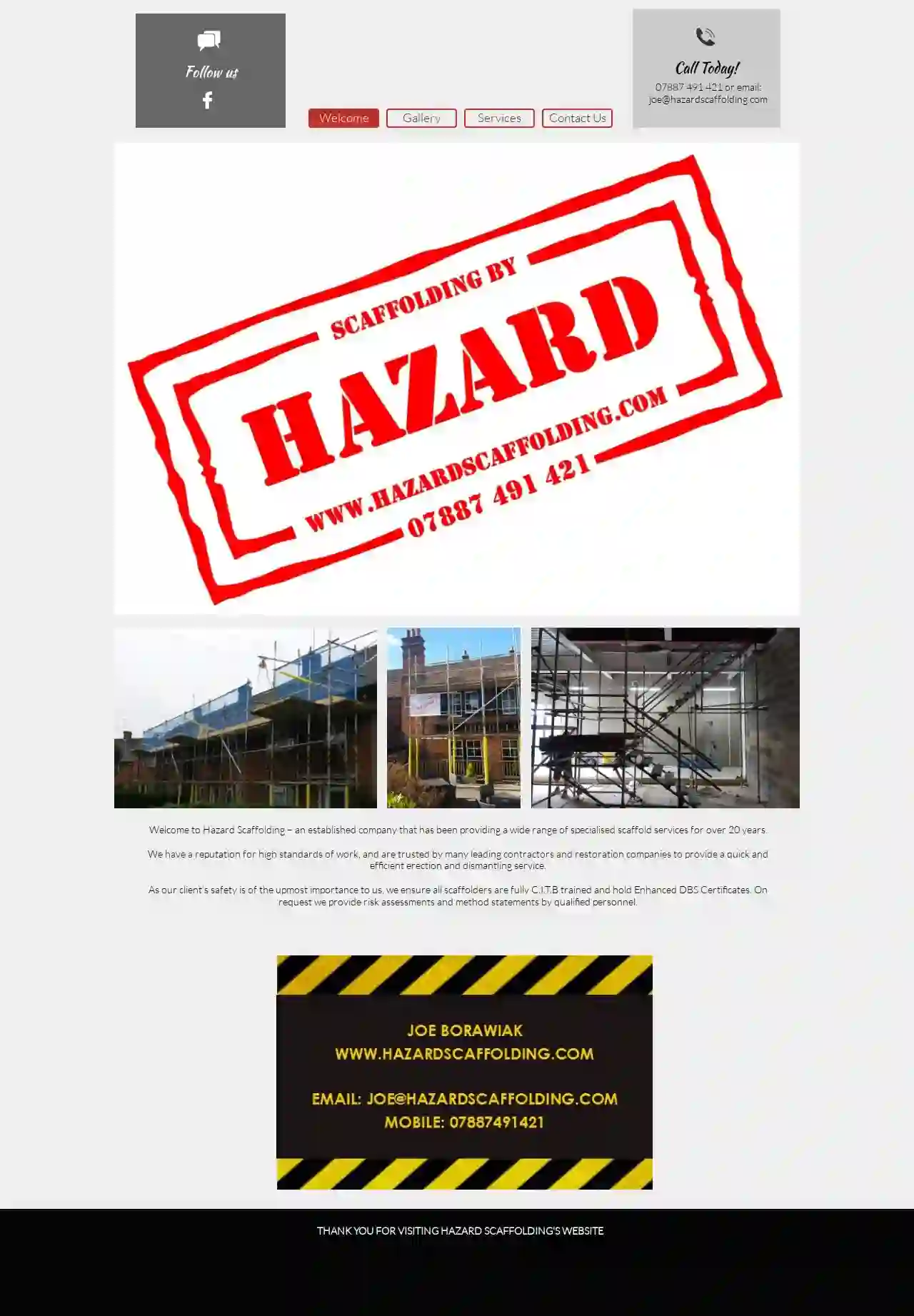 Hazard Scaffolding