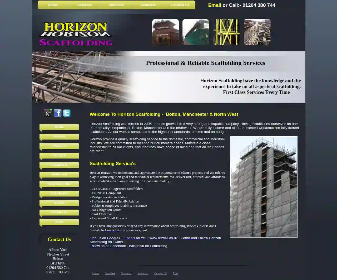 Horizon Scaffolding & Access Services