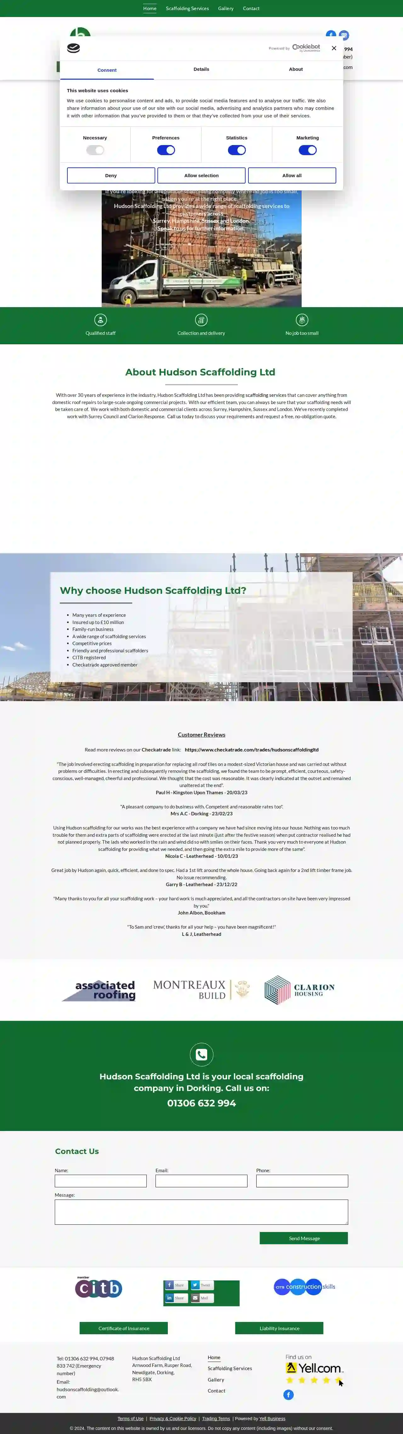 Hudson Scaffolding Ltd