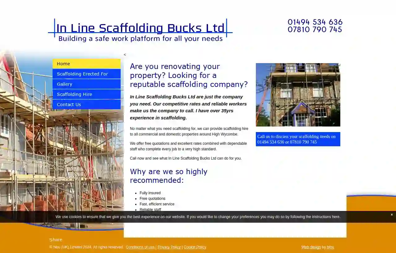 In Line Scaffolding BUCKS Ltd