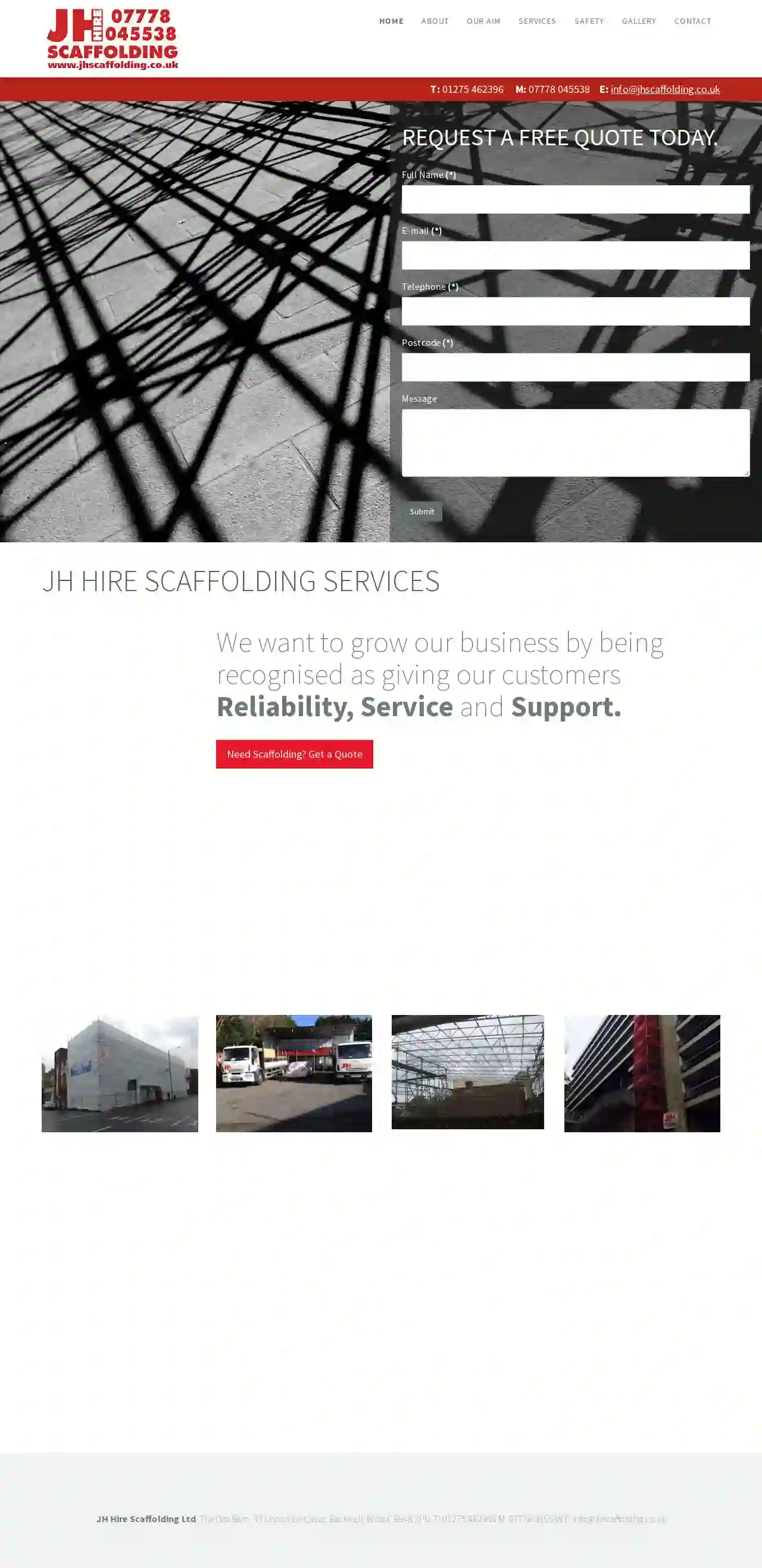 JH Hire Scaffolding Ltd