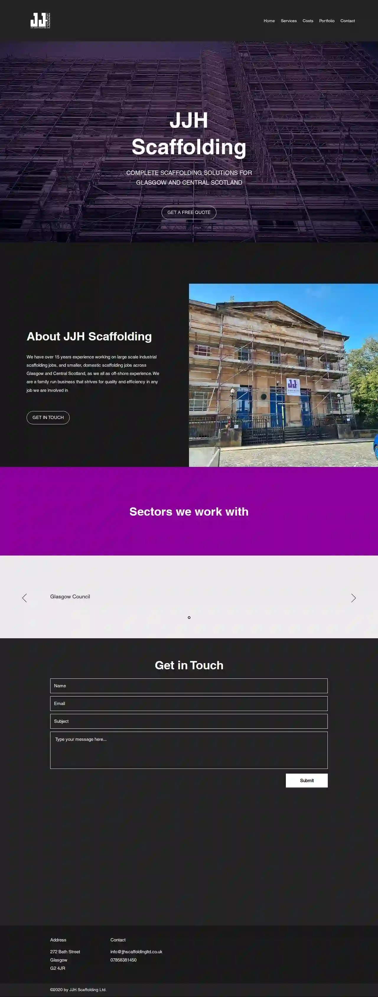 JJH Scaffolding Ltd.