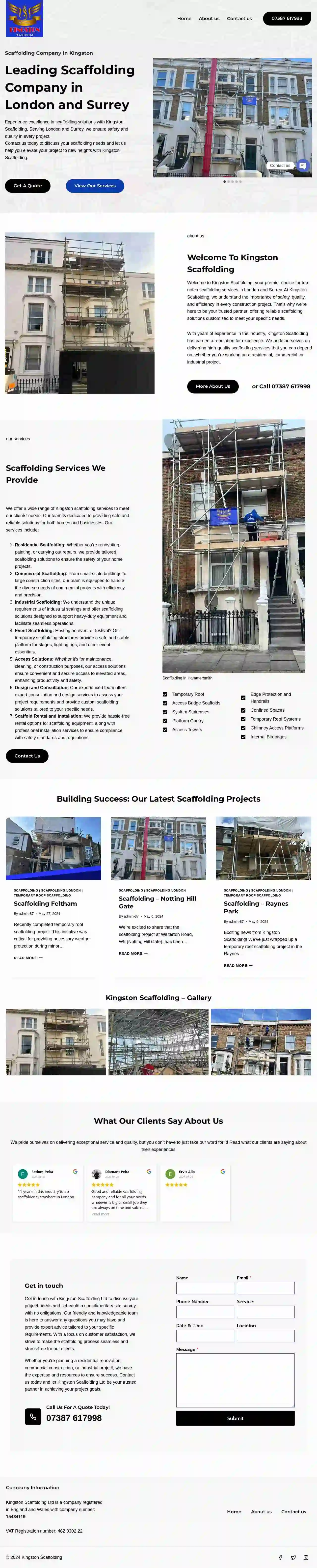 Kingston Scaffolding Ltd