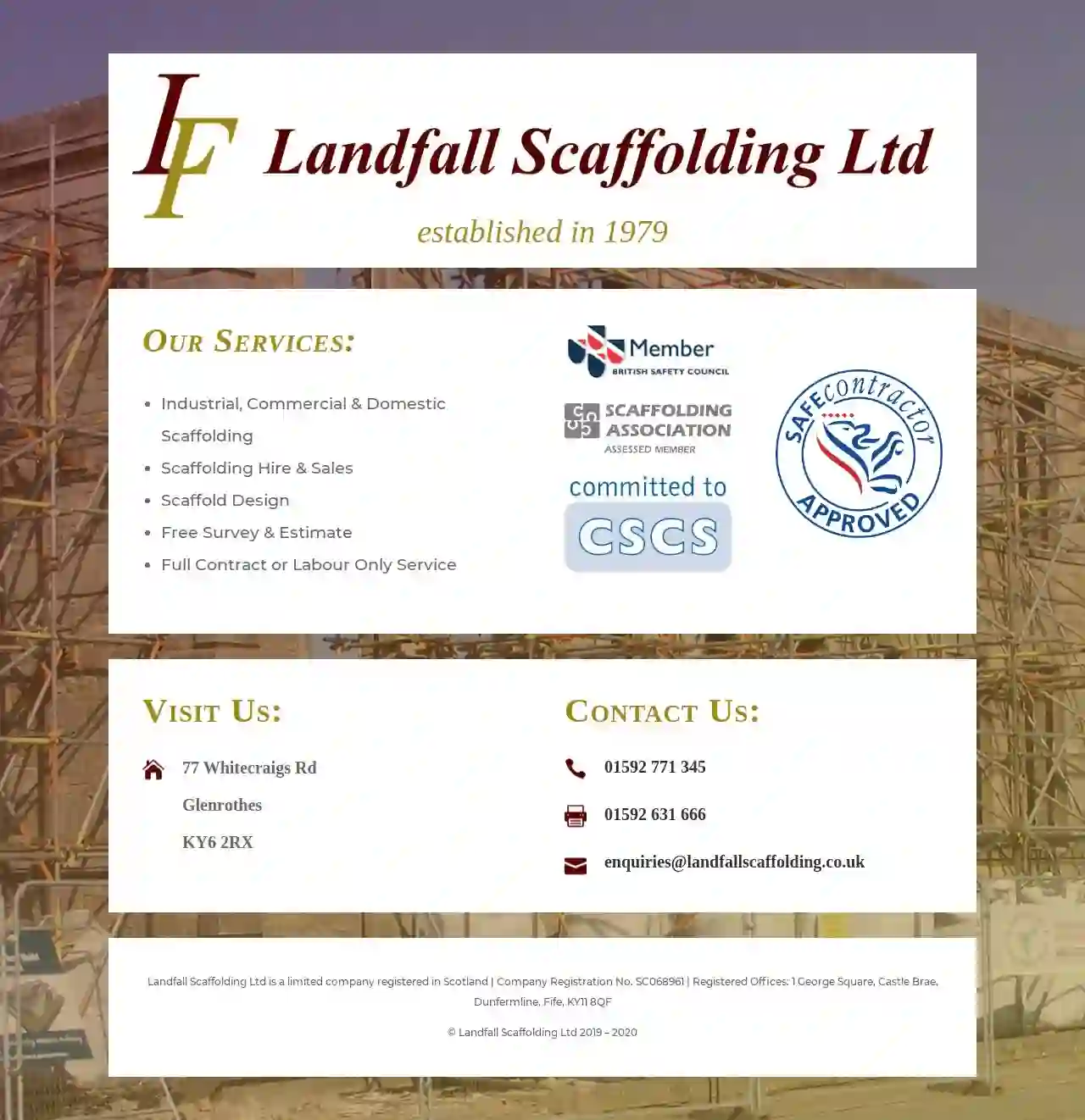 Landfall Scaffolding Ltd