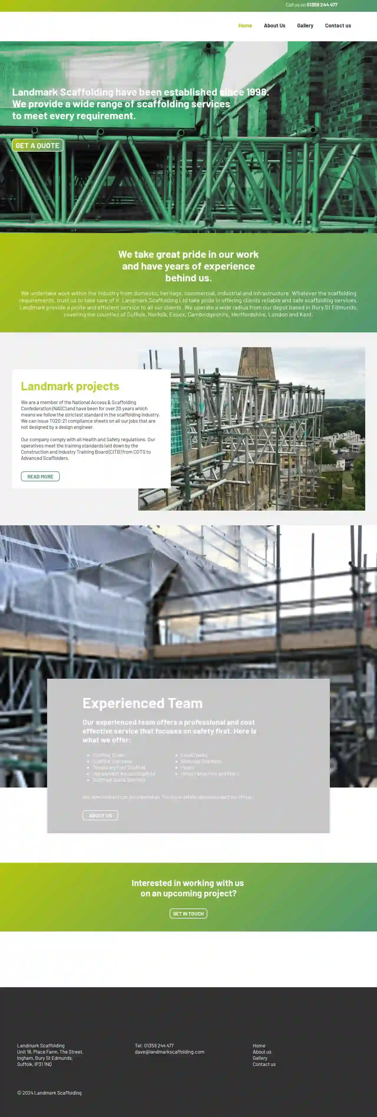 Landmark Scaffolding Ltd