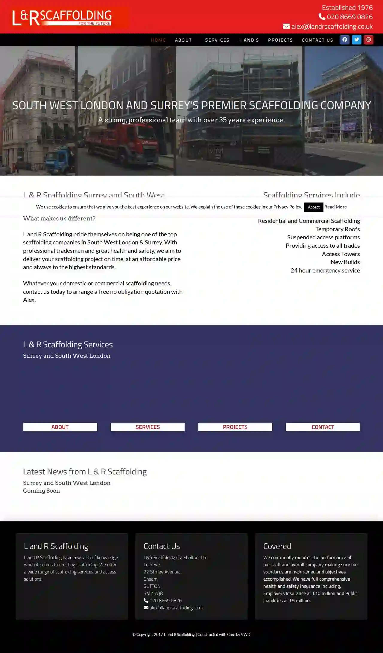 L & R Scaffolding Ltd