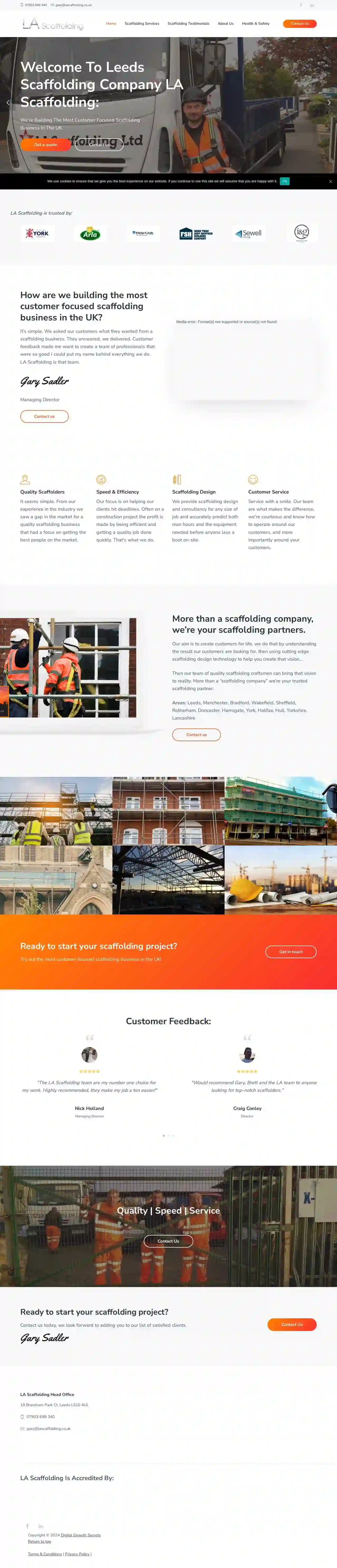 LA Scaffolding Ltd