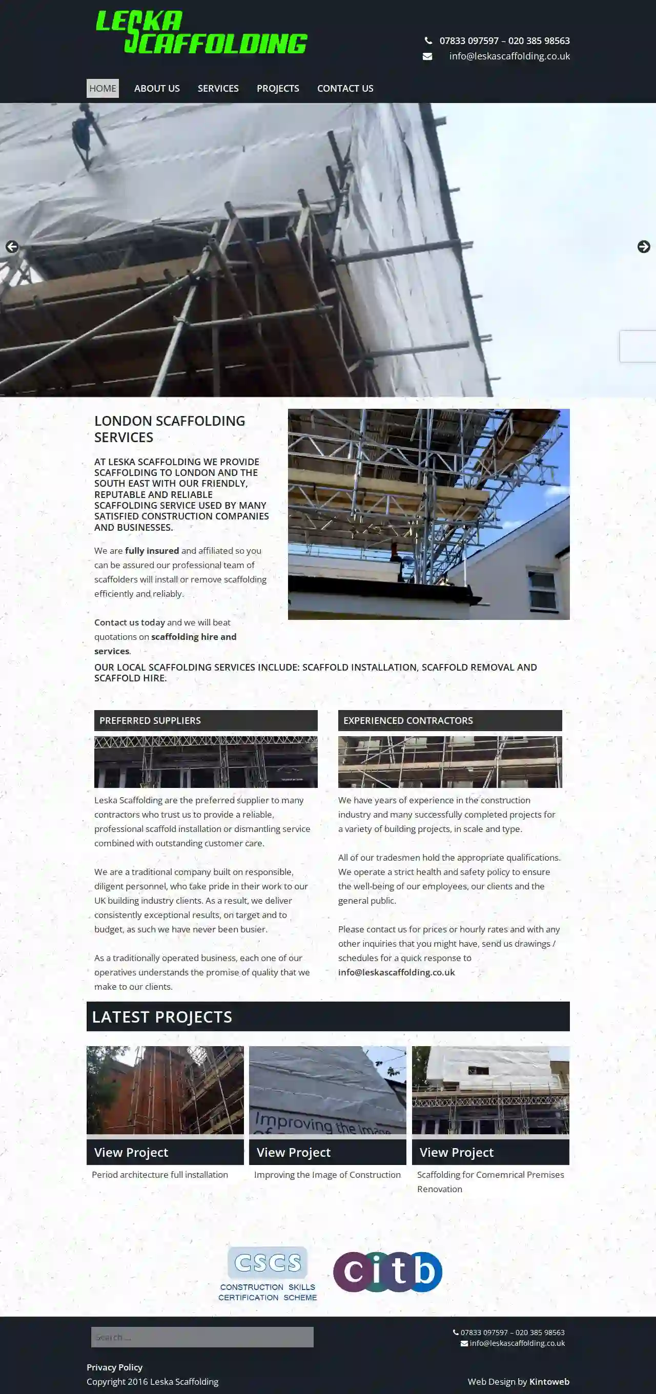 Leska Scaffolding Ltd