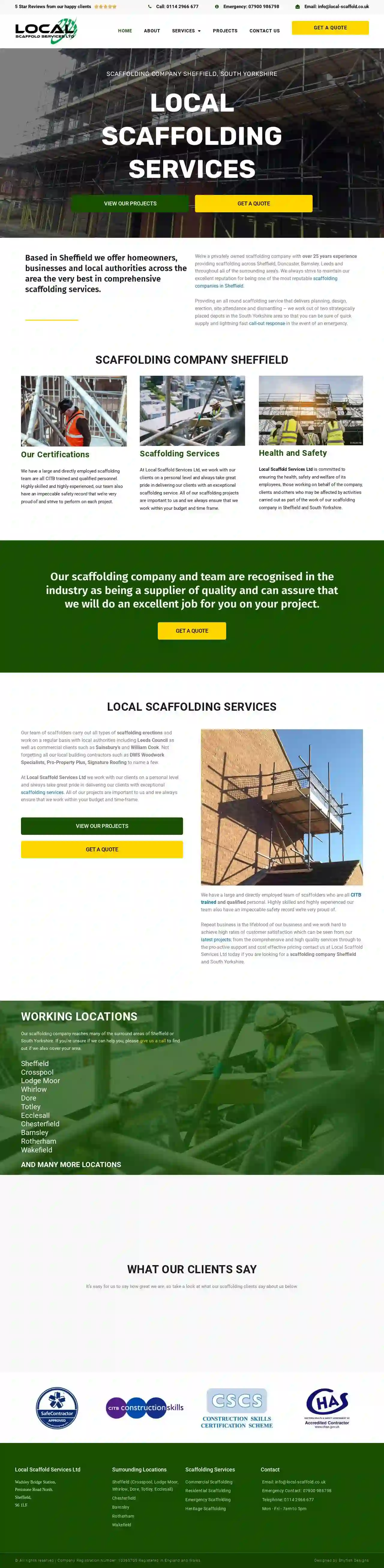 Local Scaffold Services LTD