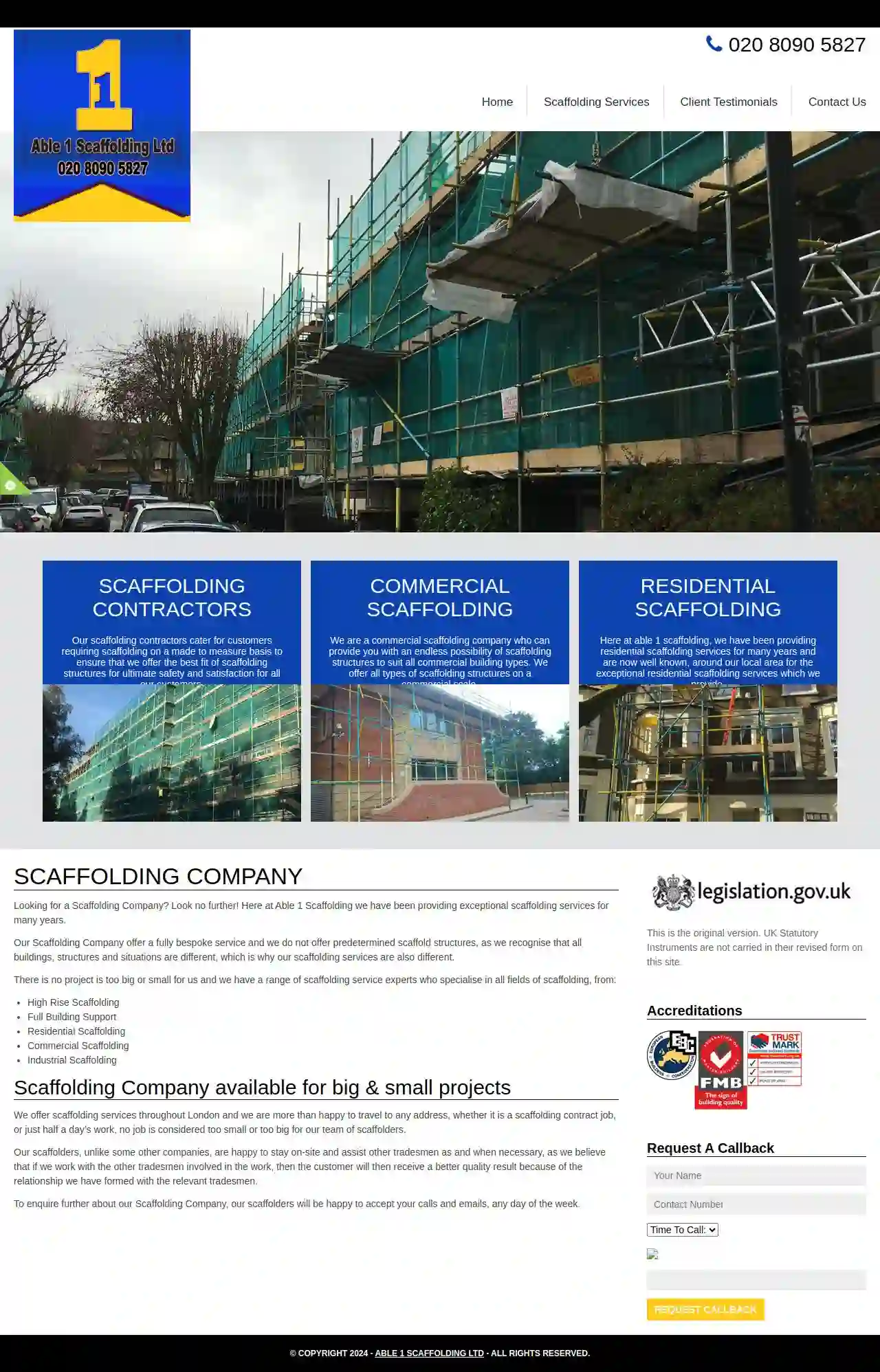 Able One Scaffolding ltd