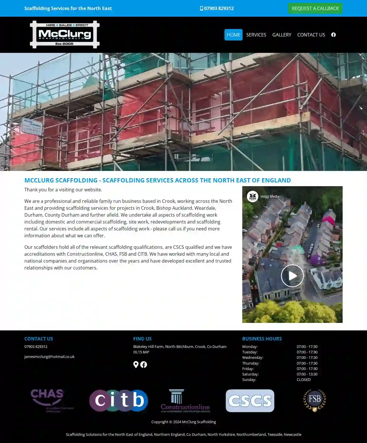 McClurg Scaffolding Ltd