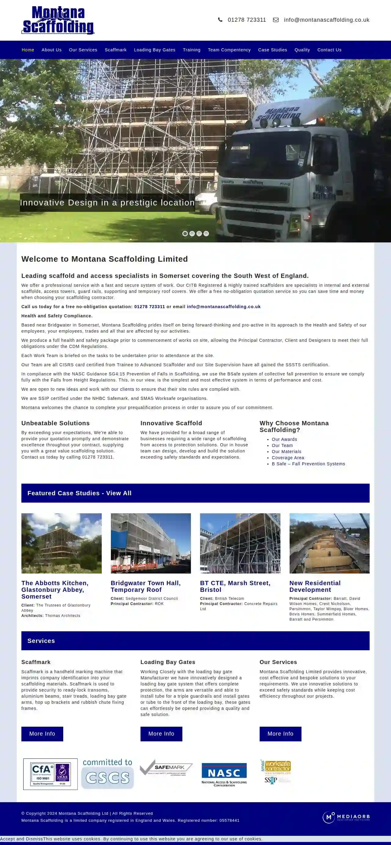 Montana Scaffolding Ltd