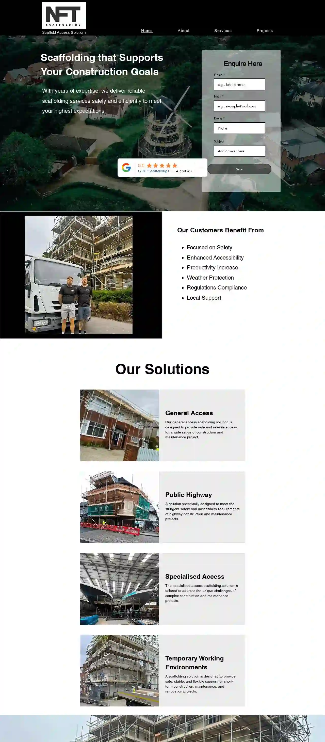 NFT Scaffolding LTD