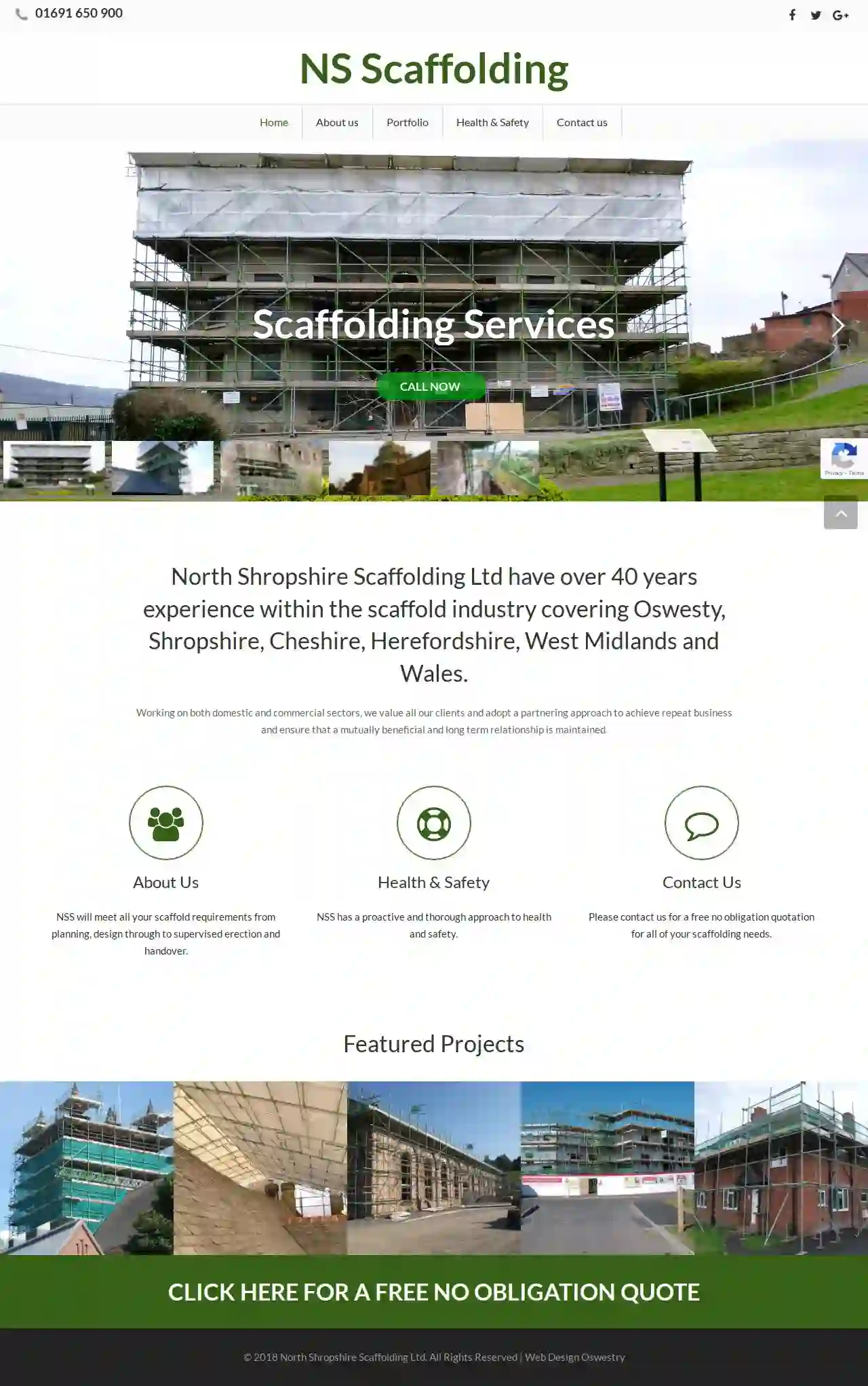 North Shropshire Scaffolding