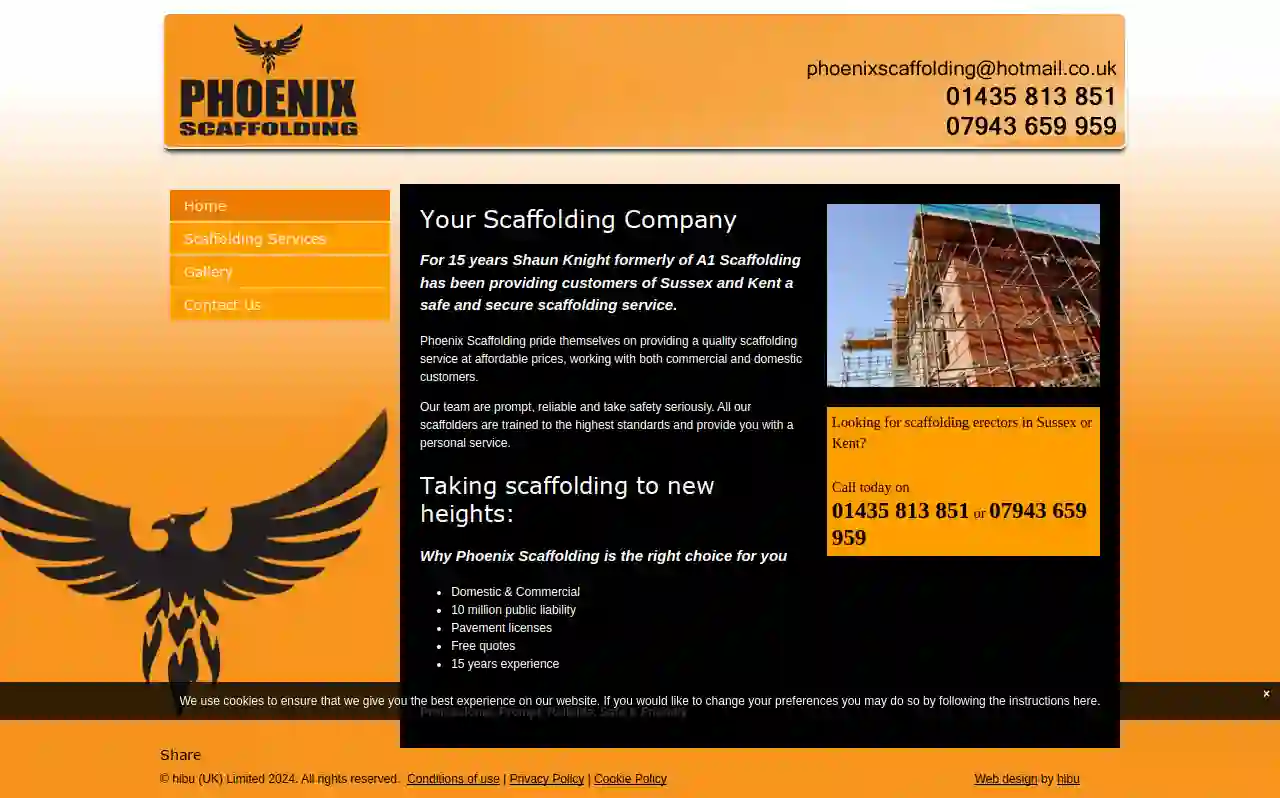 Phoenix Scaffolding (Sussex) Ltd