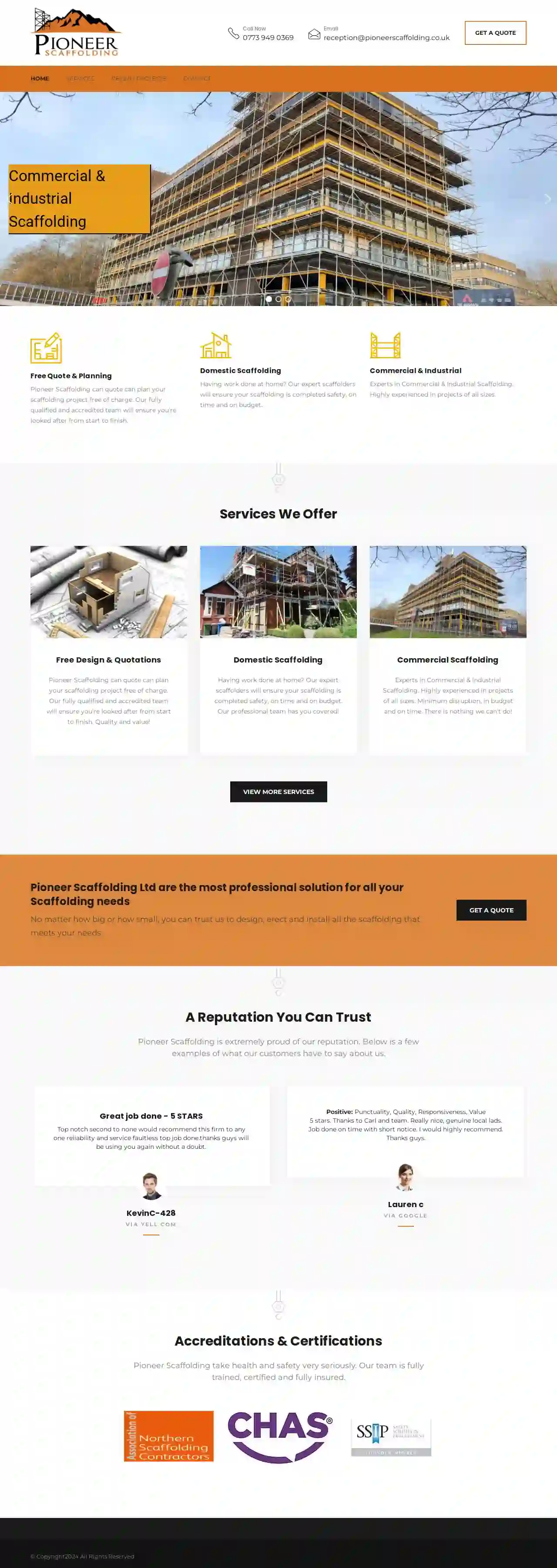 Pioneer Scaffolding Ltd