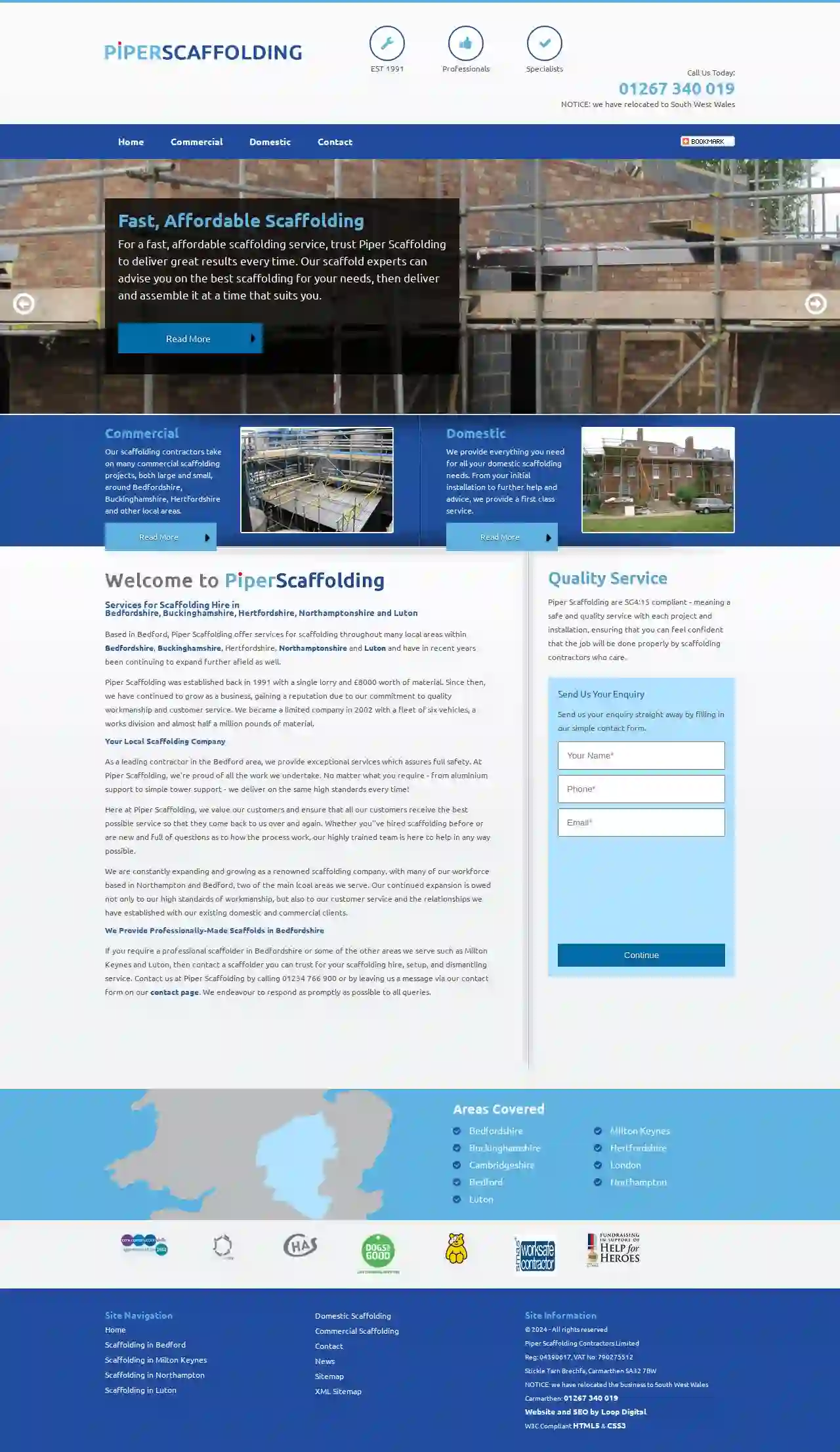 Piper Scaffolding Contractors Ltd