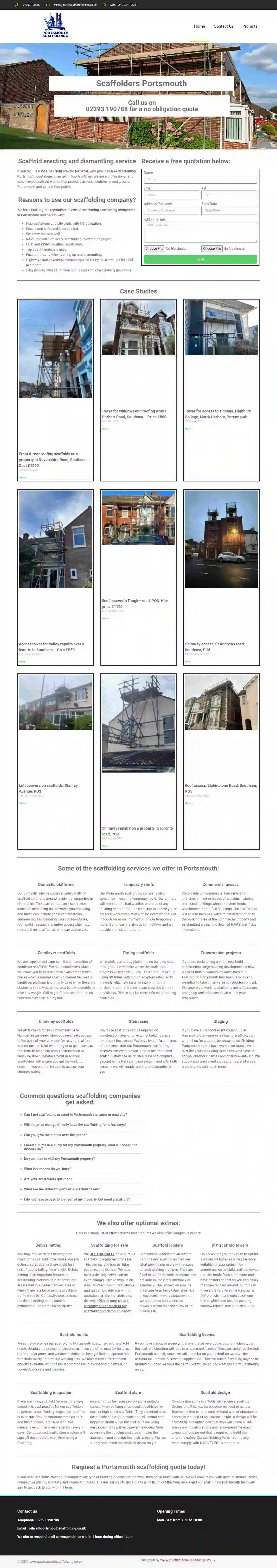 Portsmouth Scaffolding Ltd