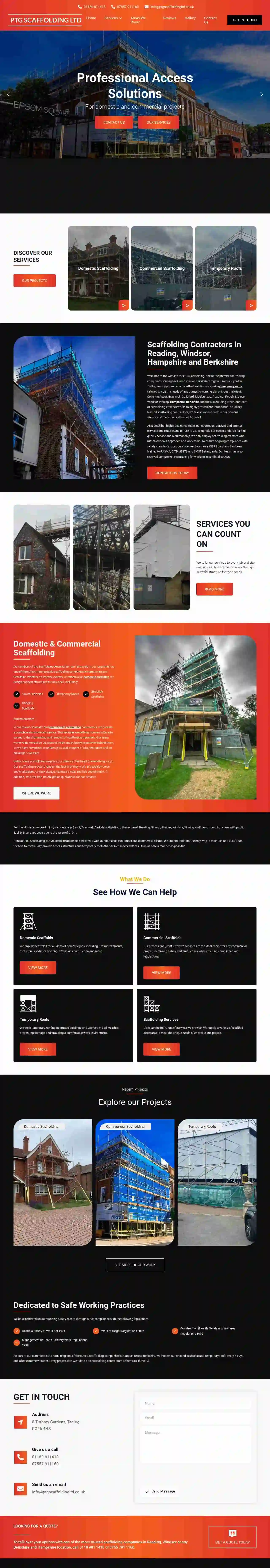 P T G Scaffolding Ltd