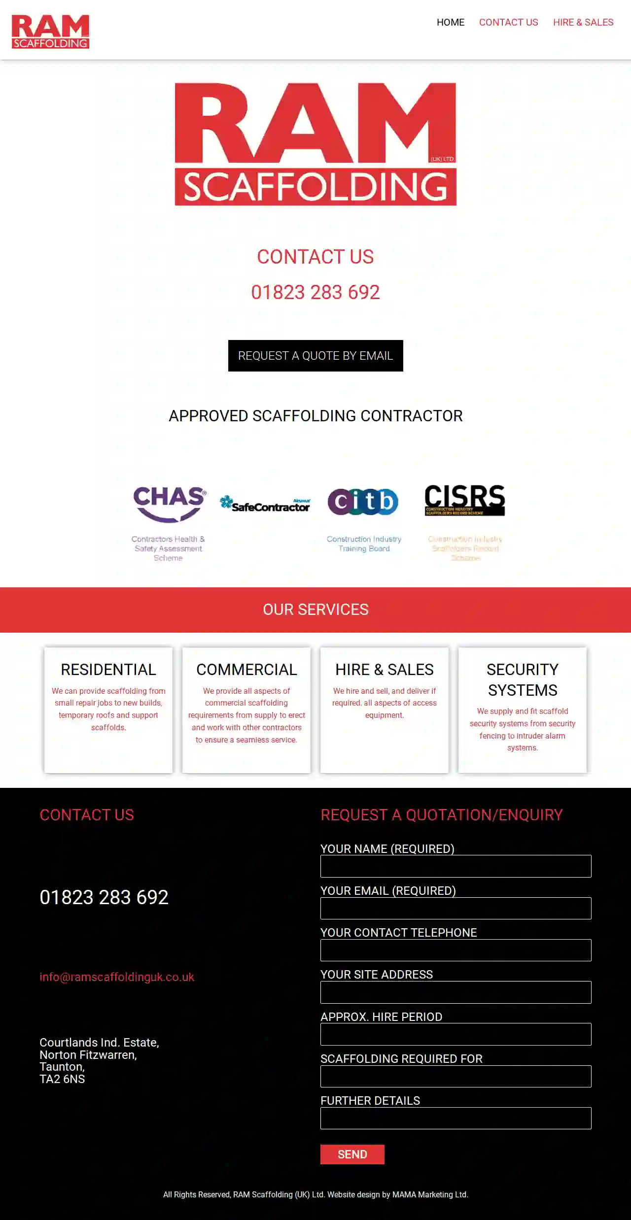 Ram Scaffolding (UK) Ltd